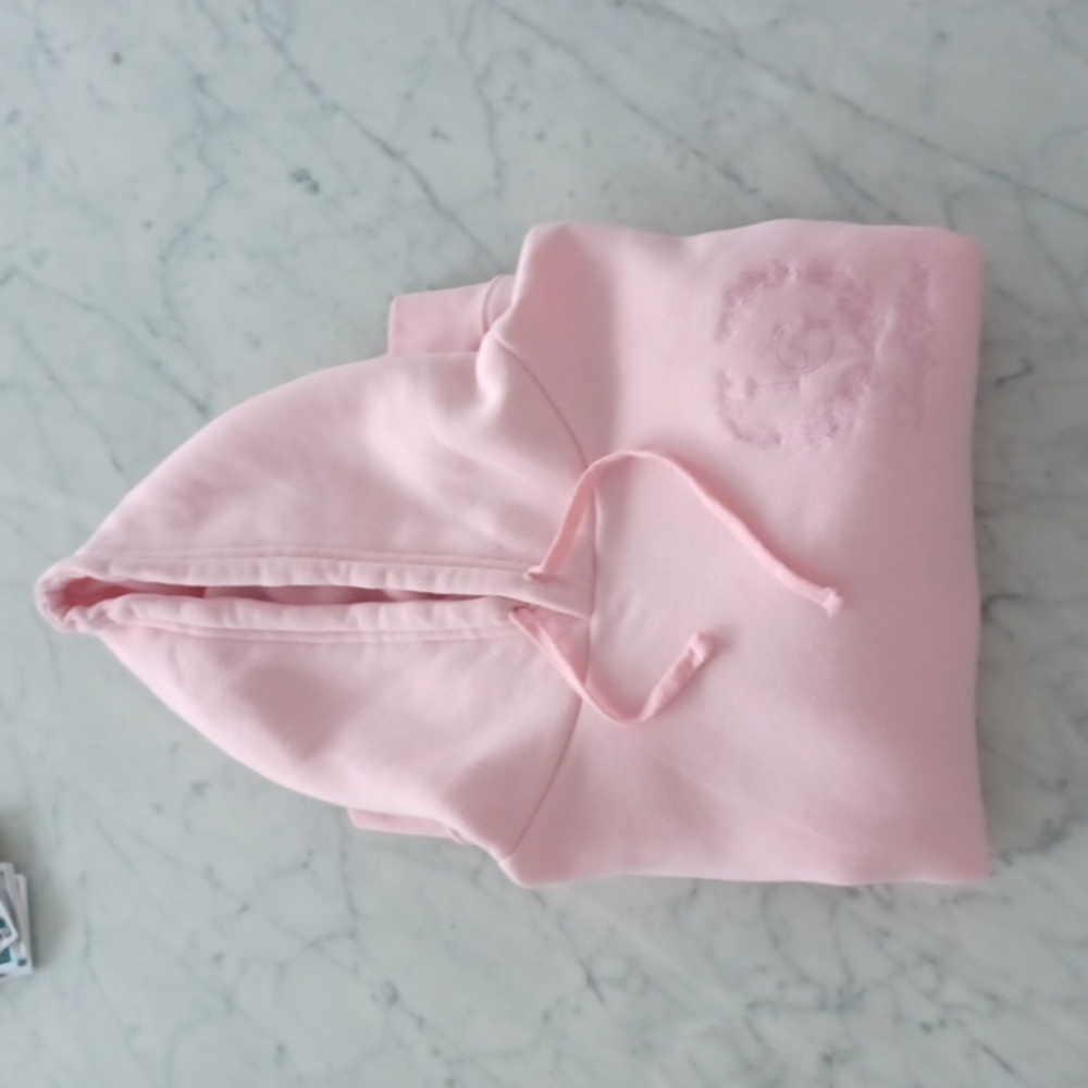 Lonely Ghost Hoodie, Adult M, Pink